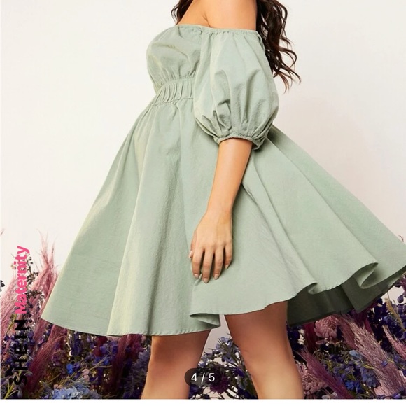 Spring Maternity Dress - Picture 3 of 4